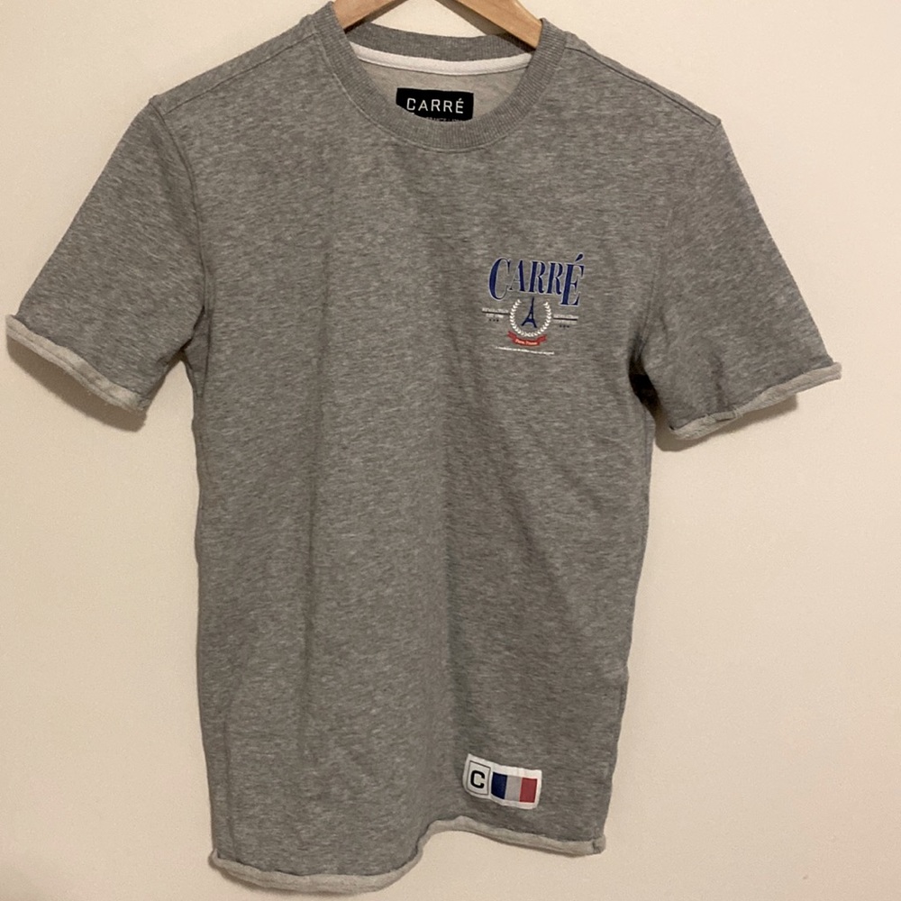 Carre Short-Sleeve Sweater